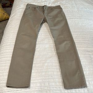 Levi's Mens 502 Tan jeans W33 L34